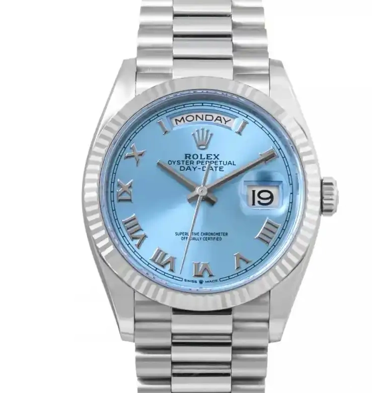 PrestigiousJewellers Platinum Rolex Day-Date 128236 0704